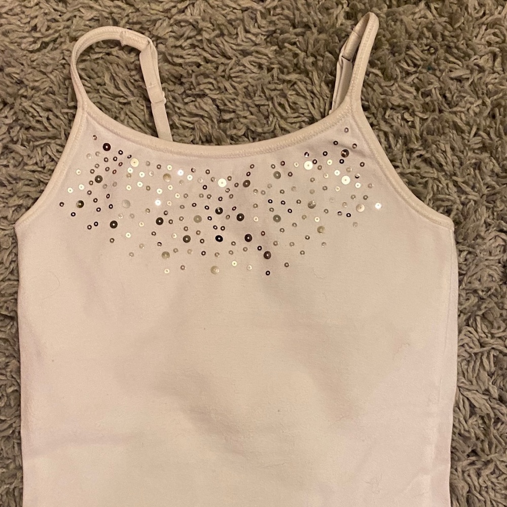 White Sparkle Cami